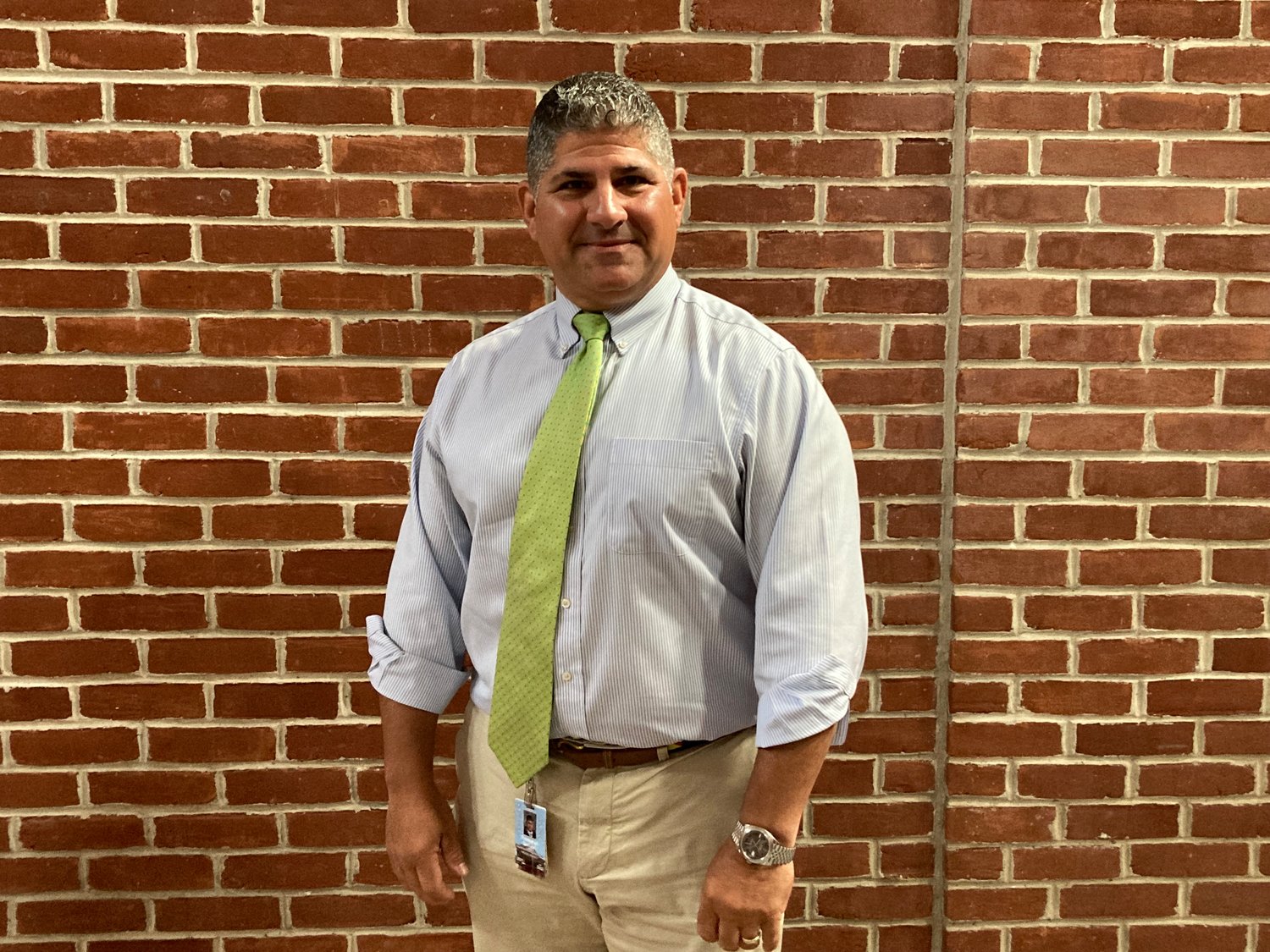 OFF TO EAST: Cranston West Principal Thomas Barbieri will be reassigned to Cranston East this fall as the principal. Barbieri started his career in Cranston Public Schools in 1991 at East and looks forward to going back.